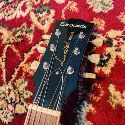 ESP Edwards Les Paul Gold Top E-LP-STD w/ Seymour Duncan PU, Japan MIJ image 3