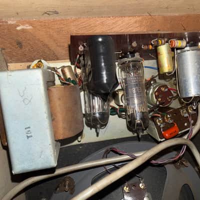 Selmer Little Giant 5-Watt 1x6" Guitar Combo Amp 1962 - Croc Skin image 15