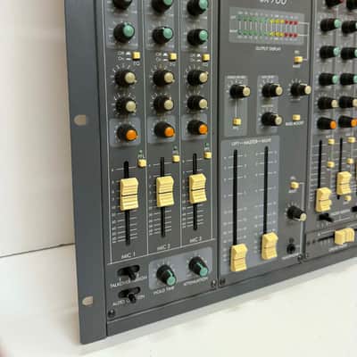 JCB SX700 3-Channel Mono DJ Mixer with Talkover 2000-2010 - Grey image 2