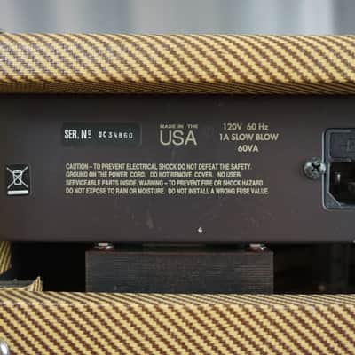Carvin Vintage 16 Tweed Tube Guitar Combo image 10