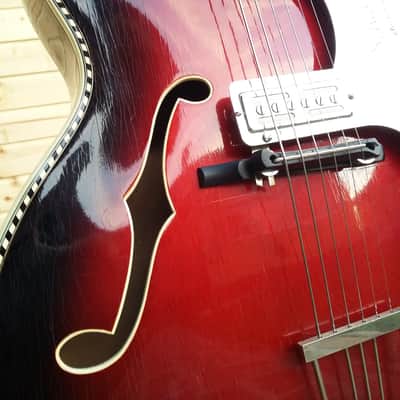 Vintage Bauer Jazz 1960 Redburst image 14