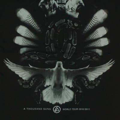 Linkin Park Concert T-shirt - 2010/11 A Thousand Suns World Tour