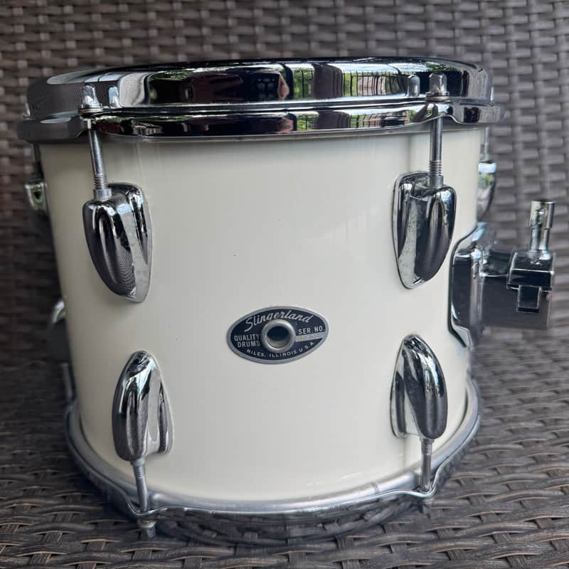 Vintage 1980s Slingerland Spirit-1000 Niles USA 10x8 Rack Tom Drum image 1