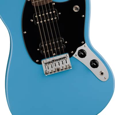 SQUIER - Squier Sonic Mustang HH  Laurel Fingerboard  Black Pickguard  California Blue - 0373701526 image 3