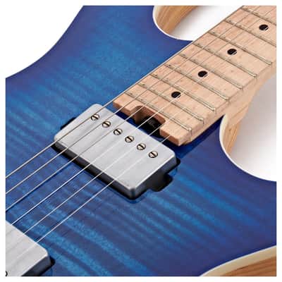 Cort G290 FAT Electric Guitar - Bright Blue Burst image 5