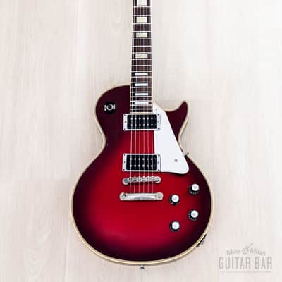 1984 Greco Mint Collection John Sykes Metallic Red Burst, 100% Original w/ Screamin PAFs, Japan Fujigen image 2