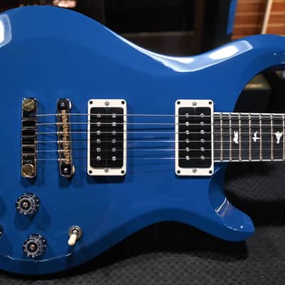 PRS Wood Library S2 McCarty 594 Thinline 85/15s and Ebony Board - Space Blue #5487 image 1