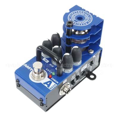 AMT Electronics AMT Bricks A-Bass - 1 channel tube bass guitar preamp (Alembic) image 1