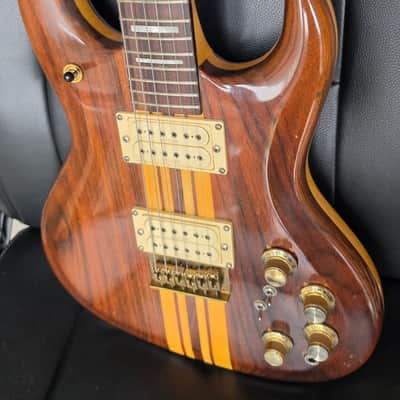 Vintage Custom Neck-Through Guitar — Alembic Style — Shadow Pickups & Schaller Tuners image 4