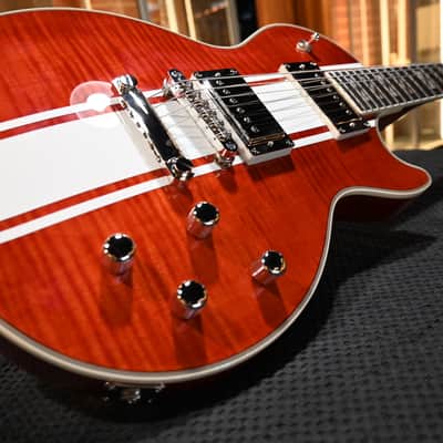 Epiphone Futura Les Paul Custom - Rally Red #8843 image 4
