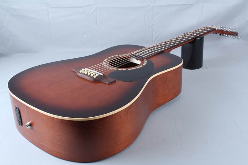 Art and Lutherie 12 String Cedar Antique Burst Acoustic Electric