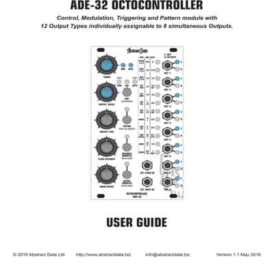 Abstract Data ADE-32 Octocontroller Module 2010s - Silver | Reverb