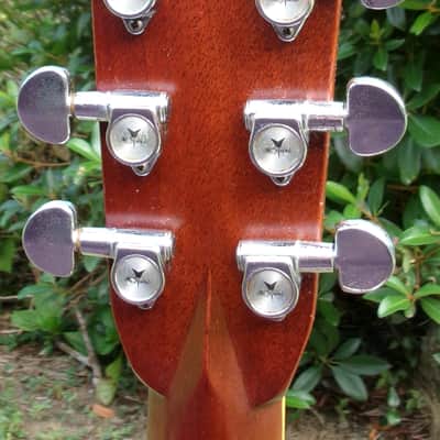 1974 Yairi YW-600 Dreadnought Guitar New Jacaranda Natural+vintage Hard Case image 11