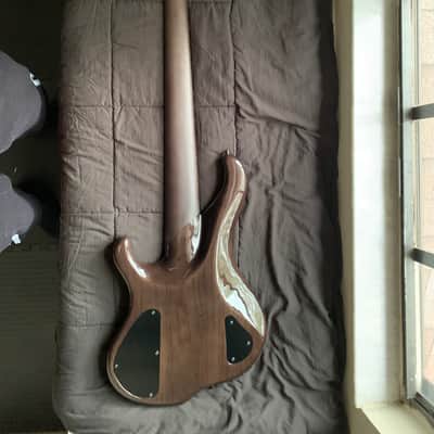 Muckelroy HMC 6 String Custom 2020 - Gloss black body and satin neck, lightweight, neck through image 11
