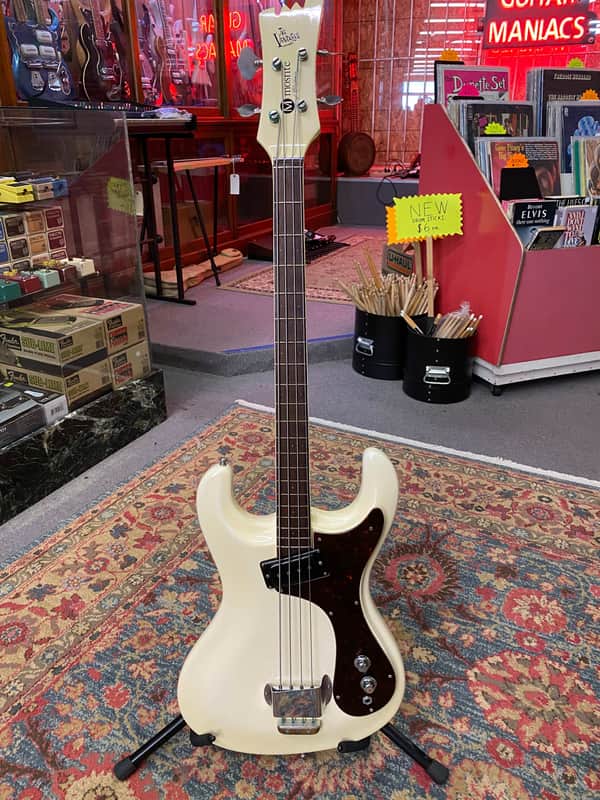 Mosrite Ventures Bass 1964 White image 1