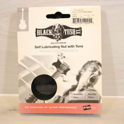 Graph Tech Black TUSQ XL PT-1400-00 Slotted 5-String Bass Nut — Self Lubricating Bild 1