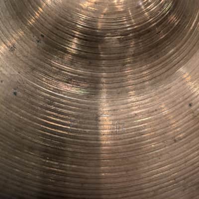 Paiste 404 14" Medium Hihat Top 1980s image 7