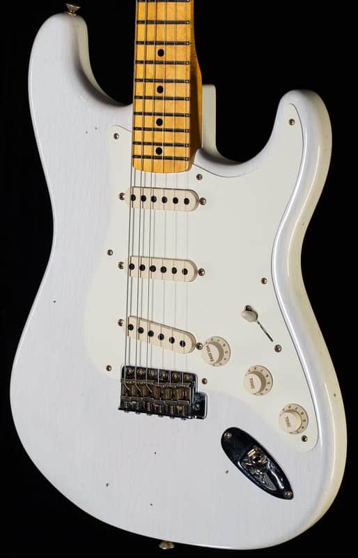 Fender Custom Shop Willcutt True '57 Stratocaster Journeyman Relic White Blonde 65 C (719) image 1