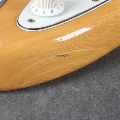 Maya S Style Electric Guitar - MIJ - Natural - 2nd Hand image 17