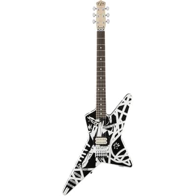 EVH Stripe Series Star Black/White Stripes