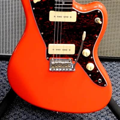 2022 Tagima TW-61 Woodstock Series Jazzmaster Style Electric Guitar! Fiesta Red! VERY NICE!!! image 2