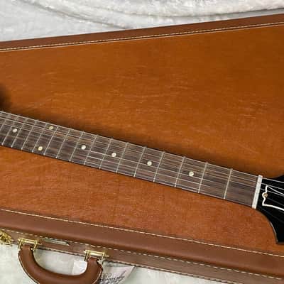 NEW! Gibson Custom 1958 Mahogany Flying V Reissue Electric Guitar - Antique Natural, VOS - WOW - Authorized Dealer - Only 6.3lbs! - G07168 image 4