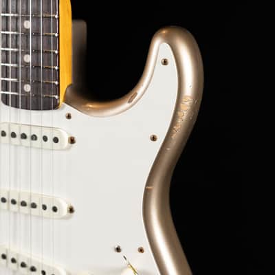 Fender Custom Shop Limited 1959 Stratocaster Relic - Shoreline Gold image 8