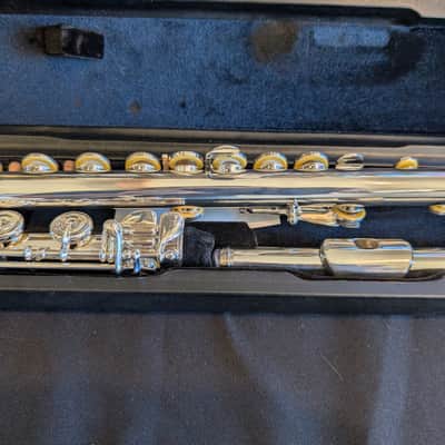 Mio M8 Sterling Silver B Foot Open Hole Professional Flute image 5