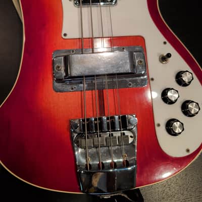 Rickenbacker 4001 Bass Fireglo 1970s image 2