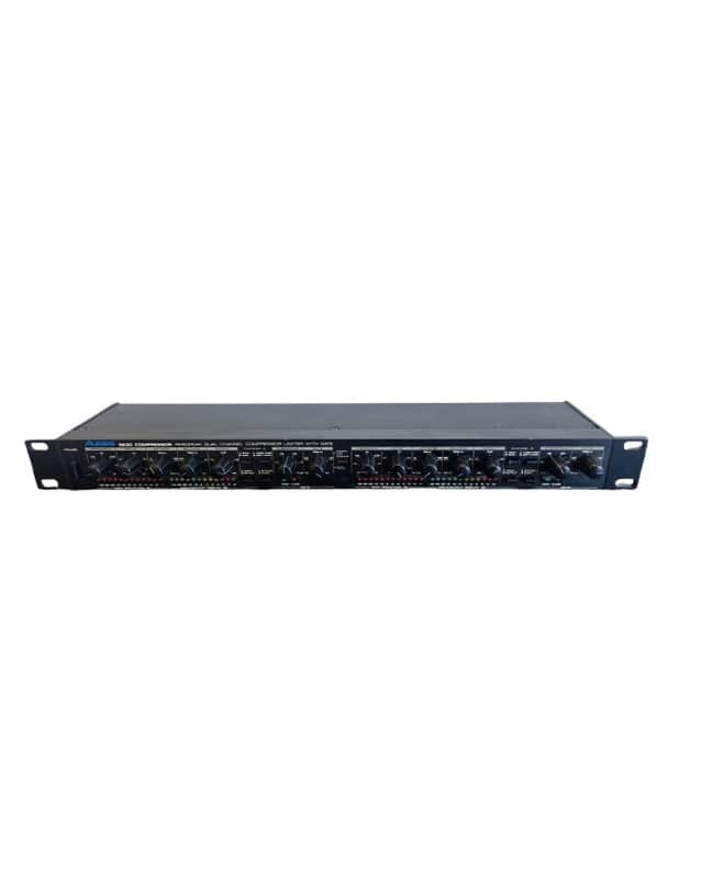 Alesis 3630 Dual-Channel Compressor / Limiter with Gate | Reverb