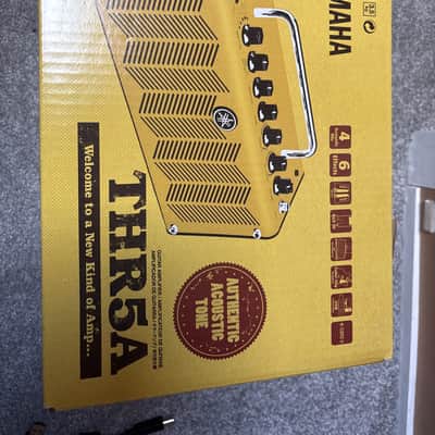 Yamaha THR5A 10-Watt 2x3" Stereo Digital Modeling Acoustic Guitar Combo 2012 - Present - Gold image 11