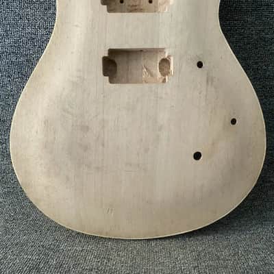 Solid Basswood Unfinished DIY Guitar Body image 11