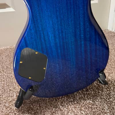 PRS 2018 McCarty 594 Wood Library 10-Top - River Blue image 5