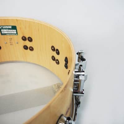 SONOR USED ​​AS-1406CM [Artist Series Snare Drum / Cotton Wood Maple 14x6] [Case Included] Bild 8