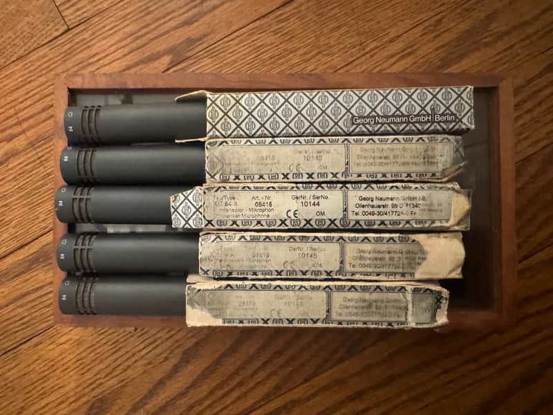 Five KM84 mics - Once in a life time image 1