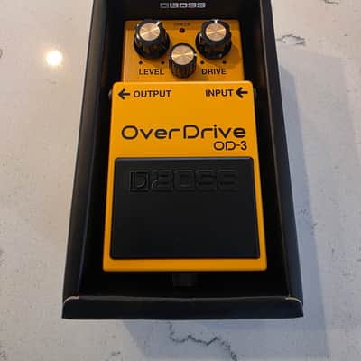 Boss OD-3 OverDrive (Silver Label) 1997 - Present - Yellow image 2