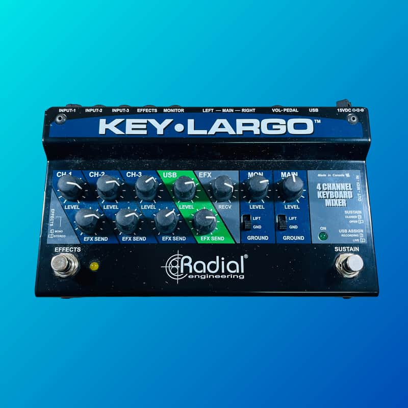 Radial Key Largo Keyboard Mixer Pedal image 1
