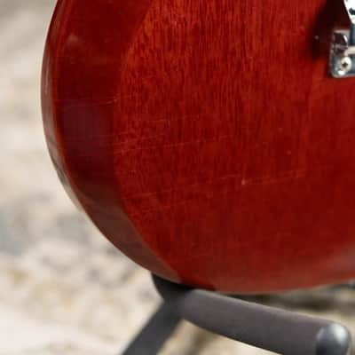 Gibson Vintage 1969 SG Junior Electric Guitar - Cherry Red with Chipboard Case - Used image 14