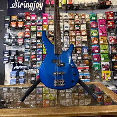 Yamaha TRBX174 4-String Bass Blue Metallic image 1