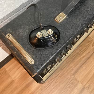 Fender Super Reverb 2-Channel 40-Watt 4x10" Guitar Combo 1966 - Black Panel image 7