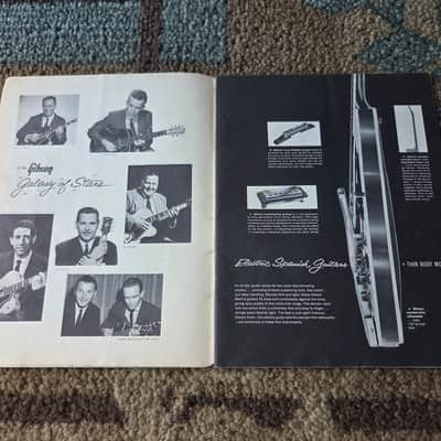 Vintage 1960 Gibson Full-Line Catalog! Rare, Original Case Candy, Paperwork! image 3