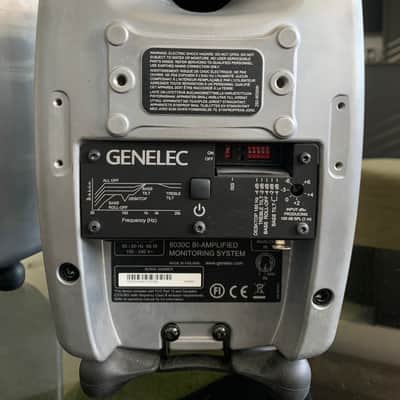 Genelec 8030C 5" Powered Nearfield Studio Monitor (Pair) 2017 - 2021 - Raw Aluminum image 2