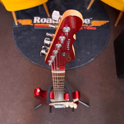 G&L G&L Legacy Strat Candy Apple Red "Matched Headstock" inkl. Case 1999–2010 - Candy Apple Red image 5