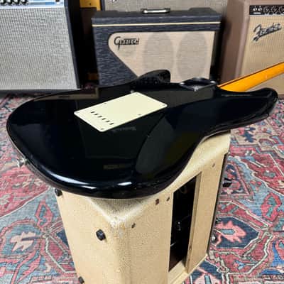 Fender 1957 Vintage Reissue Stratocaster ST-57 Black Texas Specials - 1993 image 18