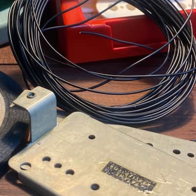 General Vintage Tone  1958 - 1959 PAF Humbucker set for Les Paul holy grail NOS Old greens  Zebra image 18
