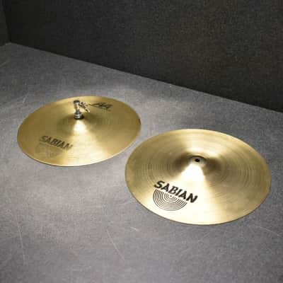 Sabian 14" AA Medium Hi-Hat Cymbals (Pair) 2006 - 2018 - Natural image 2
