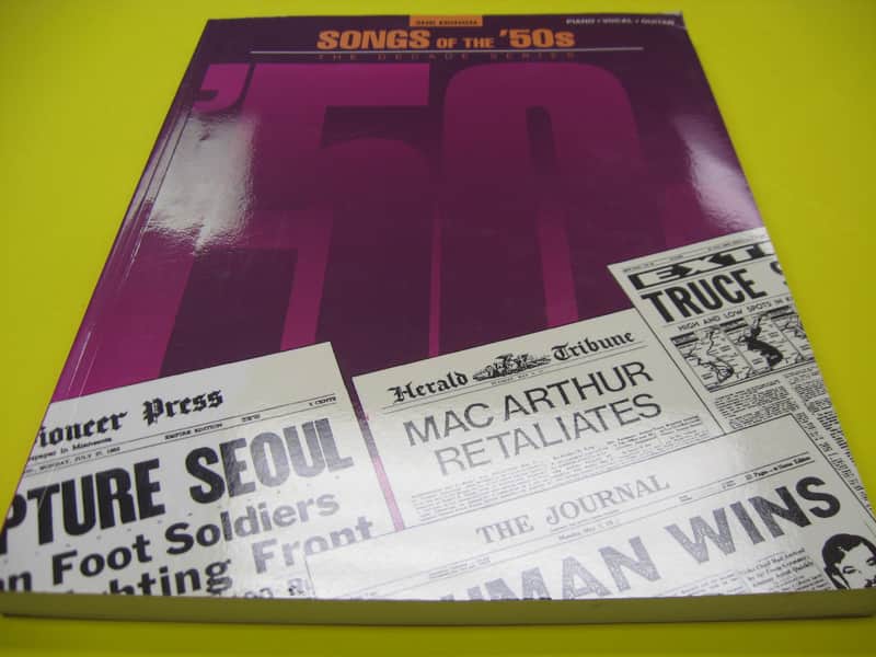 Hal Leonard Decade Series "Songs of the 50's" Piano-Vocal-Guitar image 1