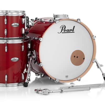 Pearl PMX Professional Maple Sequoia Red Lacquer Drums 20x14, 12x8, 14x14 Shell Pack | NEW | Authorized Dealer image 9