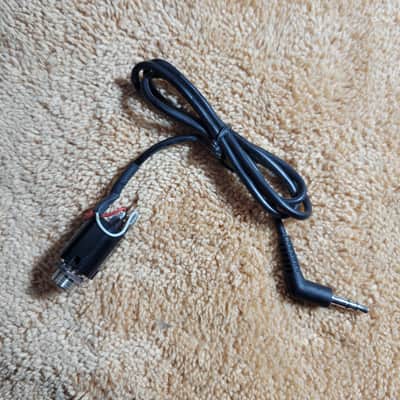 Piezo pickup replacement 6.35 mm Output Jack  2010s - Black image 2