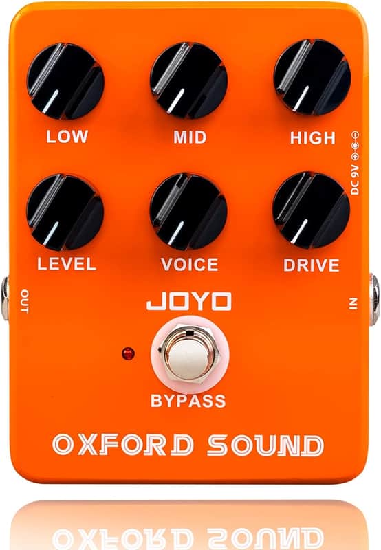 Overdrive Guitar Effect Pedal Amplifier Simulation Distortion Pedal for Electric Guitar - Bypass (Oxford Sound JF-22) image 1